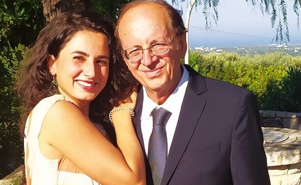 Con mia figlia Stefania