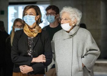 Liliana Segre e Marta Cartabia.