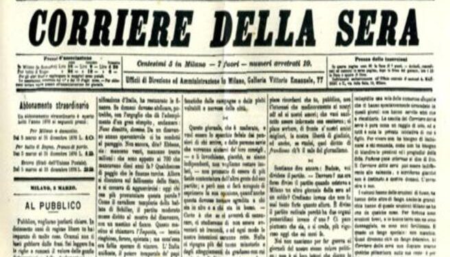 Caro Corriere della Sera, tanti auguri per i tuoi 146 anni.