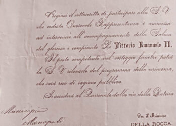 Storia di Monopoli. Dal 1870 al 1880.