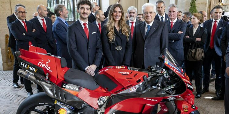 Mattarella ha ricevuto Bagnaia