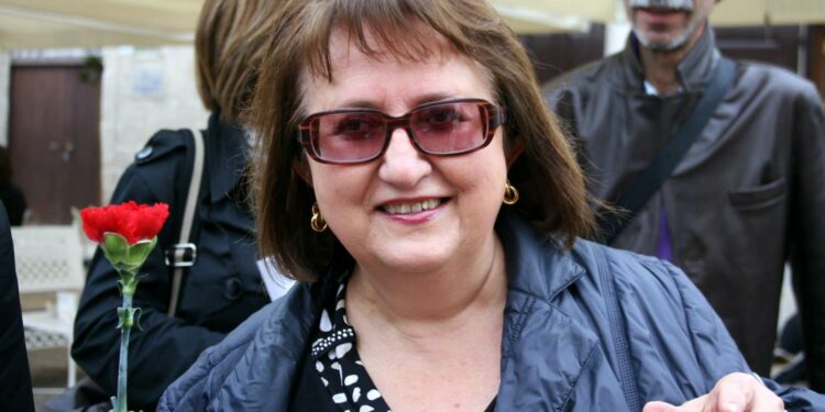 Lella Leoci e il suo libro “Immacolata”.