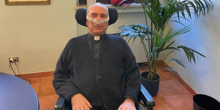 «Ho la Sla, ma resto sacerdote fino in fondo»