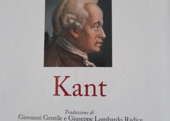 Kant “Critica della ragion pura”