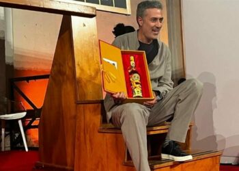 Andrea Bajani, scrittore. Vincitore del “Premio Strega” 2025.
