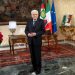 Mattarella. Discorso di fine anno 2025.