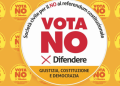 REFERENDUM COSTITUZIONALE: LE RAGIONI DEL NO.