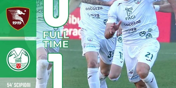 Salernitana 0 Monopoli 1