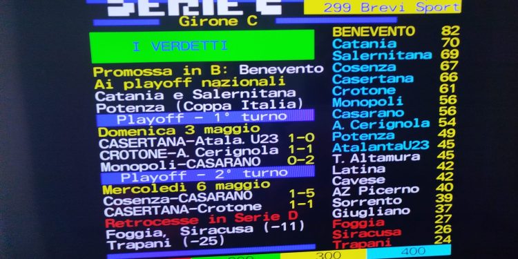 Delusione post play-off