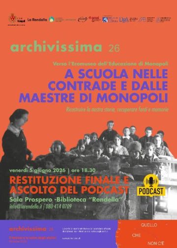 Verso l’Ecomuseo dell’Educazione di Monopoli