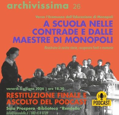 Verso l’Ecomuseo dell’Educazione di Monopoli